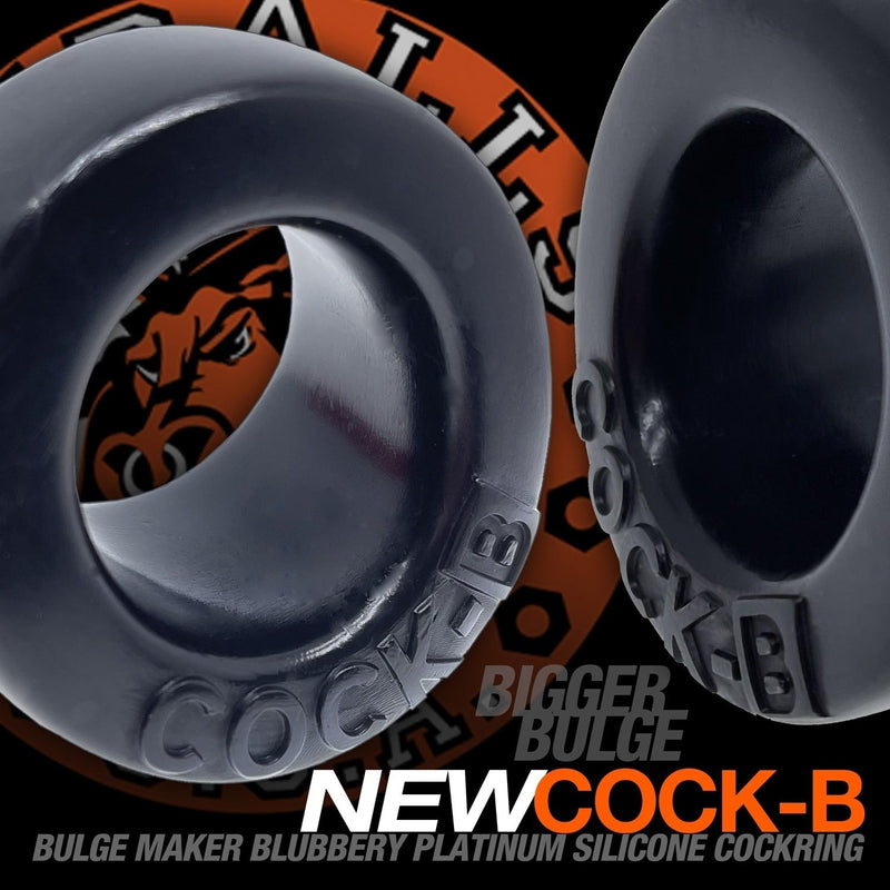 Oxballs Cock-B Bulge Liquid Platinum Silicone Cockring OX-1921