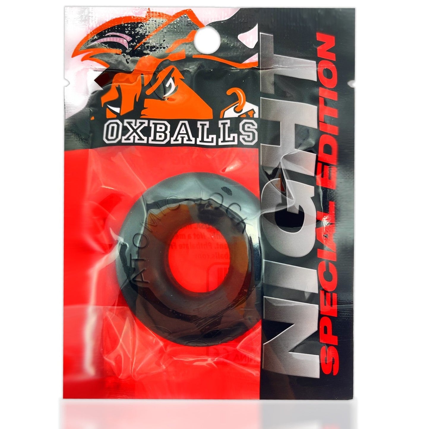 Oxballs Do-Nut-2 Special Edition Velvet Feel Night Black