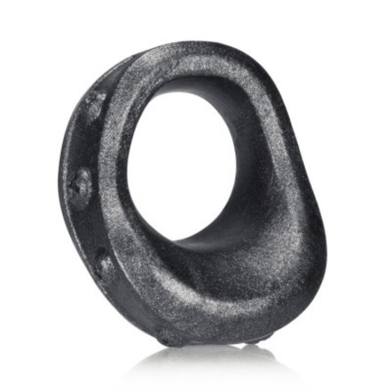 Oxballs Plow Padded Platinum Silicone Cockring Smoke Metallic OX-1347
