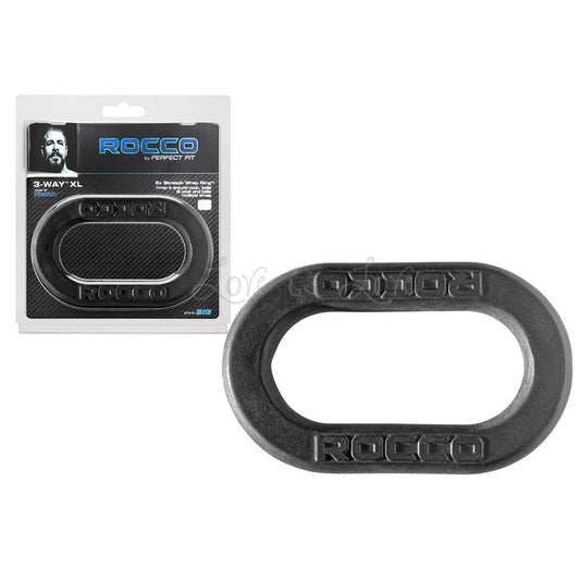 Perfect Fit Rocco 3-Way XL Wrap Ring Black (Lmited Period Sale)