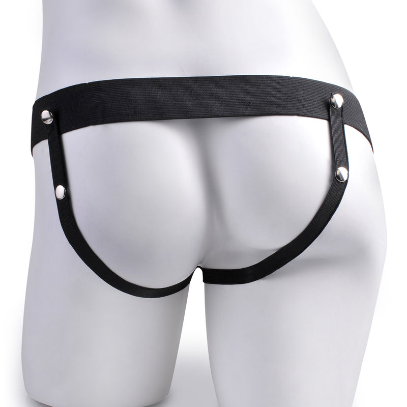 Pipedream Fetish Fantasy Hollow Rechargeable 7 Inch Strap-On with Remote Control