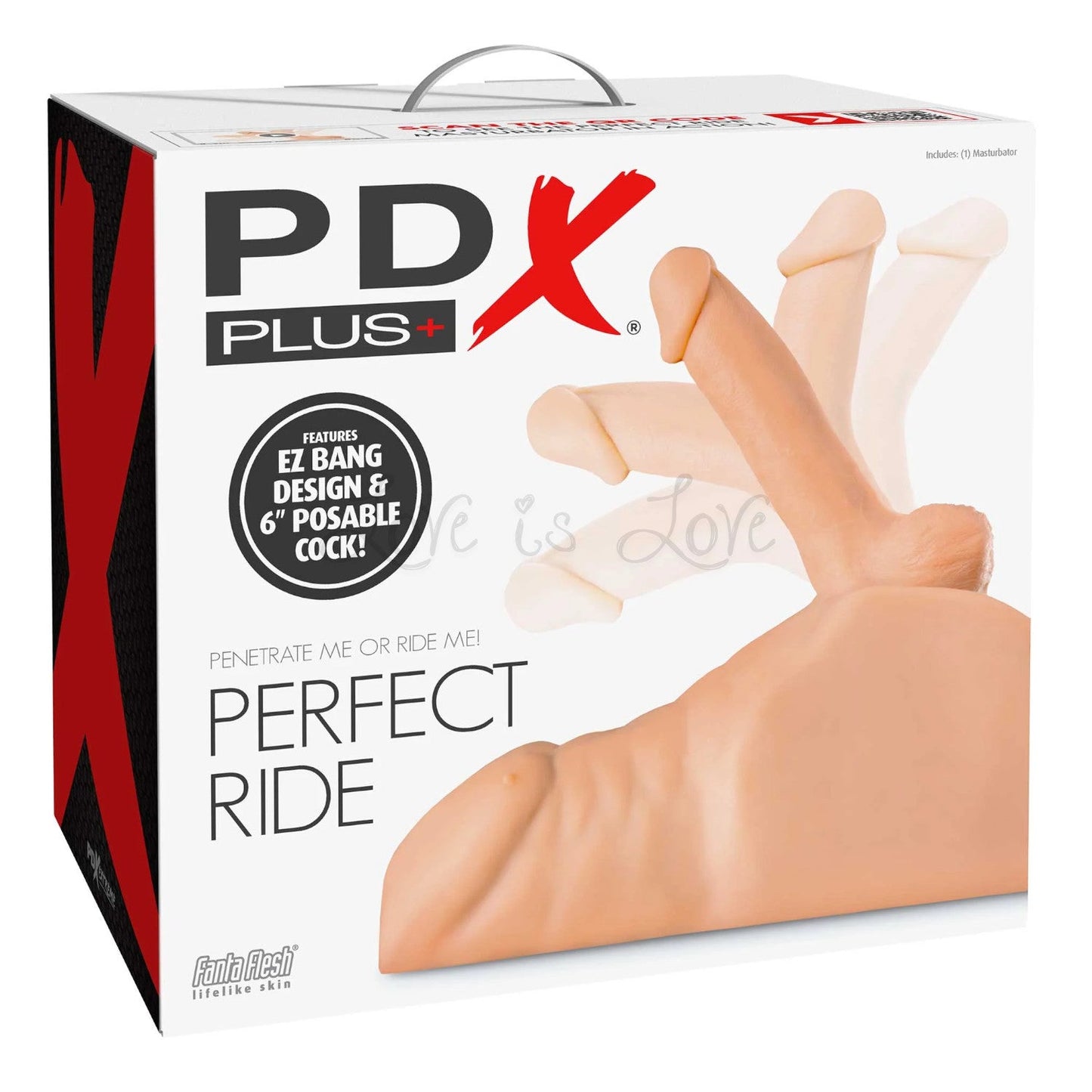 Pipedream PDX Plus Perfect Ride Light (EZ Bang Design 6 Inch Posable Cock)(Just Sold - Last Piece)