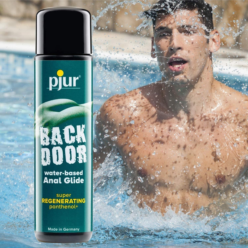 Pjur Back Door Water-Based Anal Glide Super Regenerating Panthenol Plus 30ml or 100ml or 250ml  (All In New Packaging)