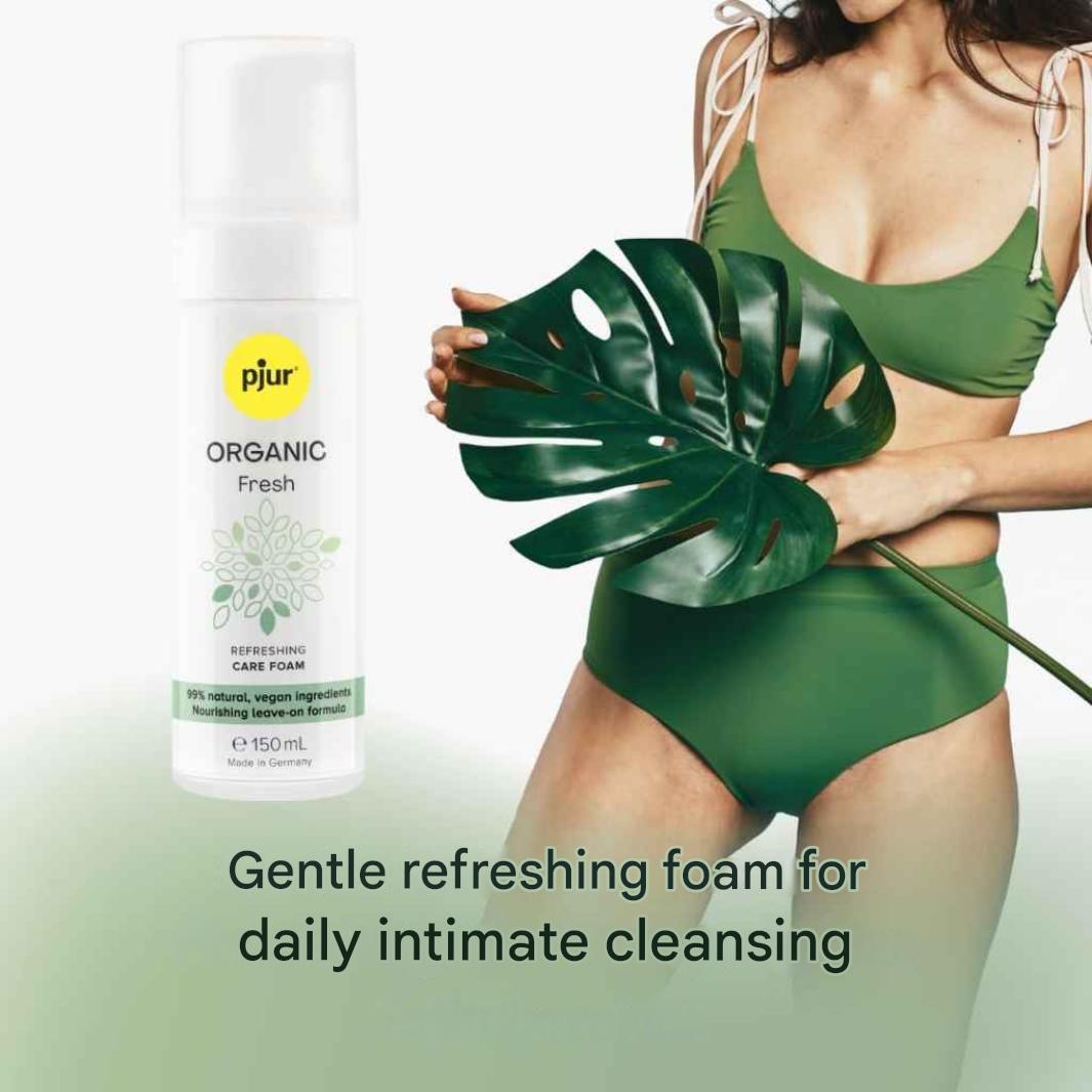 Pjur Organic Fresh Refreshing Care Foam 150 ML
