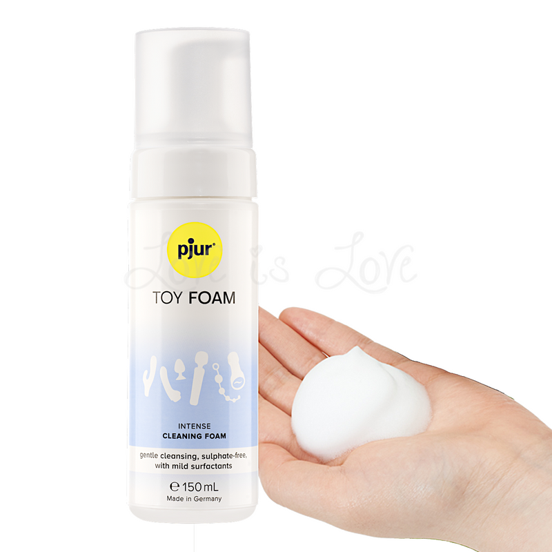 Pjur Toy Foam Intense Cleaning Foam 150 ML Sulphate-Free, Alcohol-Free
