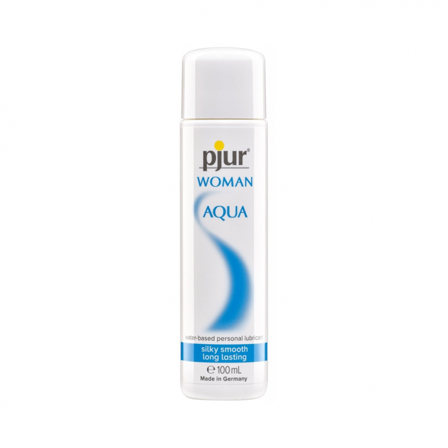 Pjur Woman Aqua Water-Based Lube 100 ml 3.4 fl oz (Latest New Packaging)