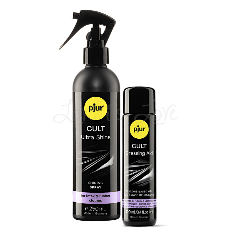 Pjur Cult Rubber & Latex Care - Ultra Shine or Dressing Aid