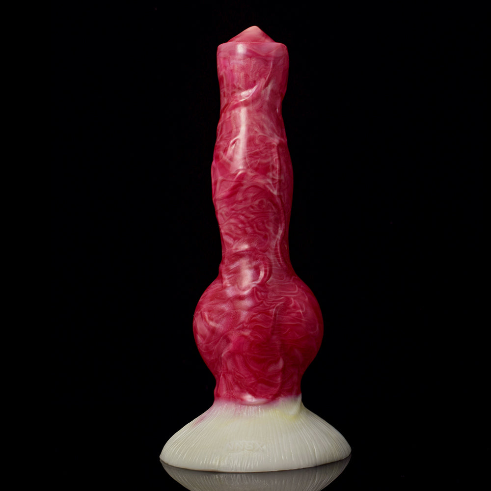 Platinum Liquid Silicone Anal Plug Dildo 10.8" Hellhound Dani 5028L