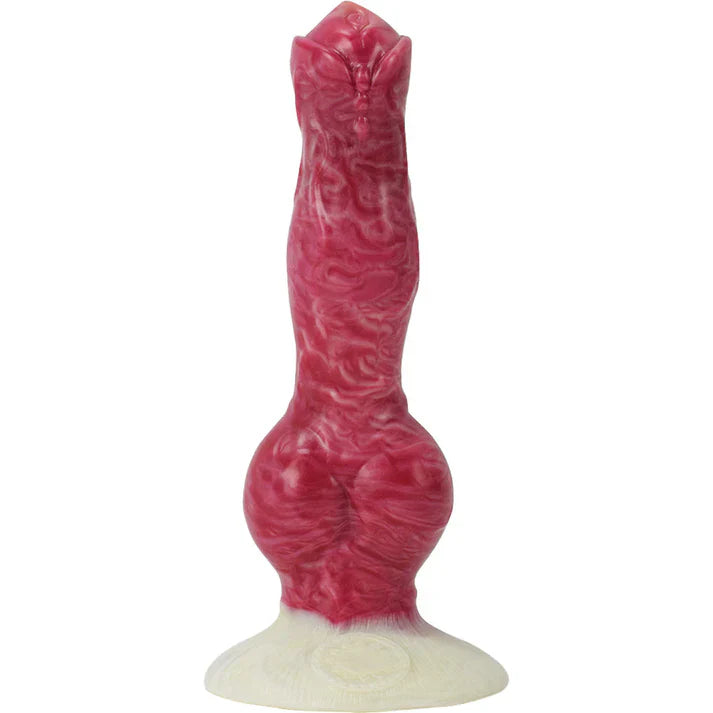 Platinum Liquid Silicone Anal Plug Dildo 10.8" Hellhound Dani 5028L