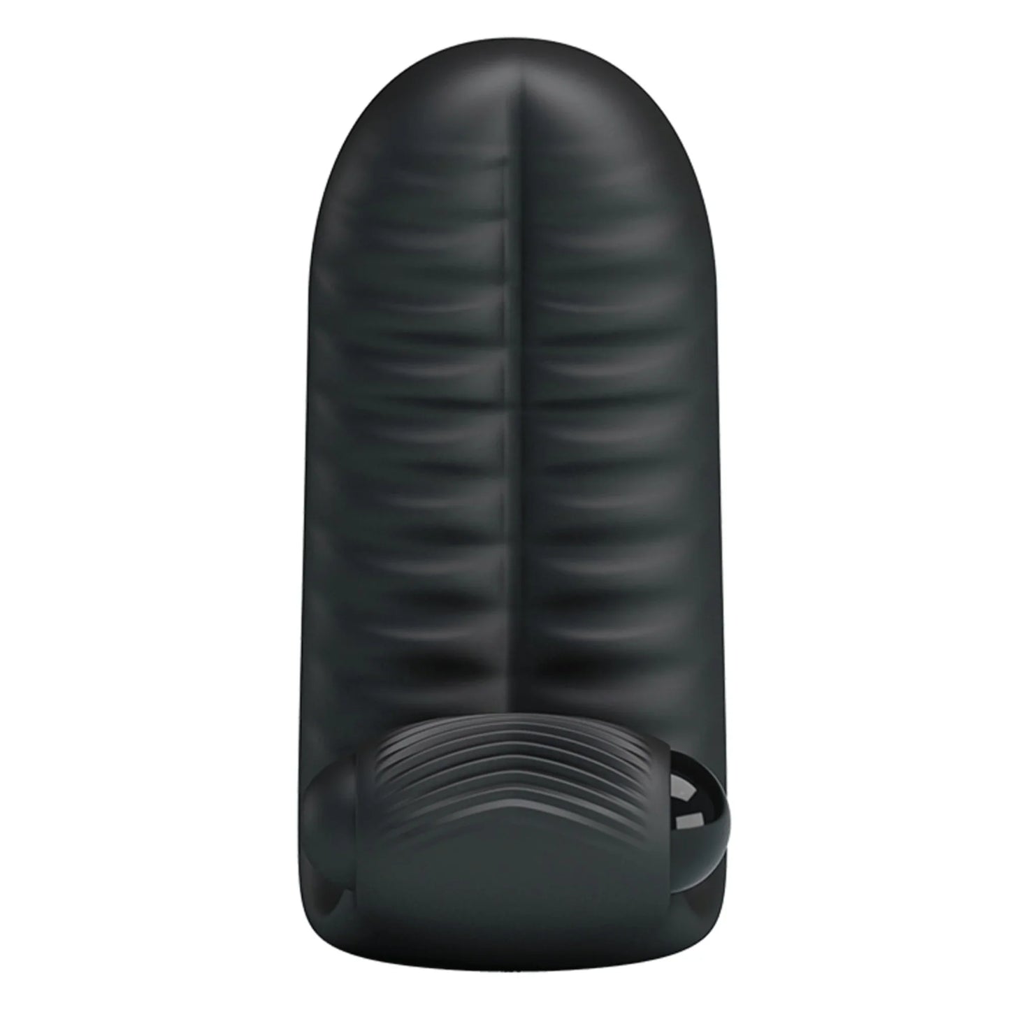 Pretty Love Abbott Double Finger Sleeve Vibrator Black