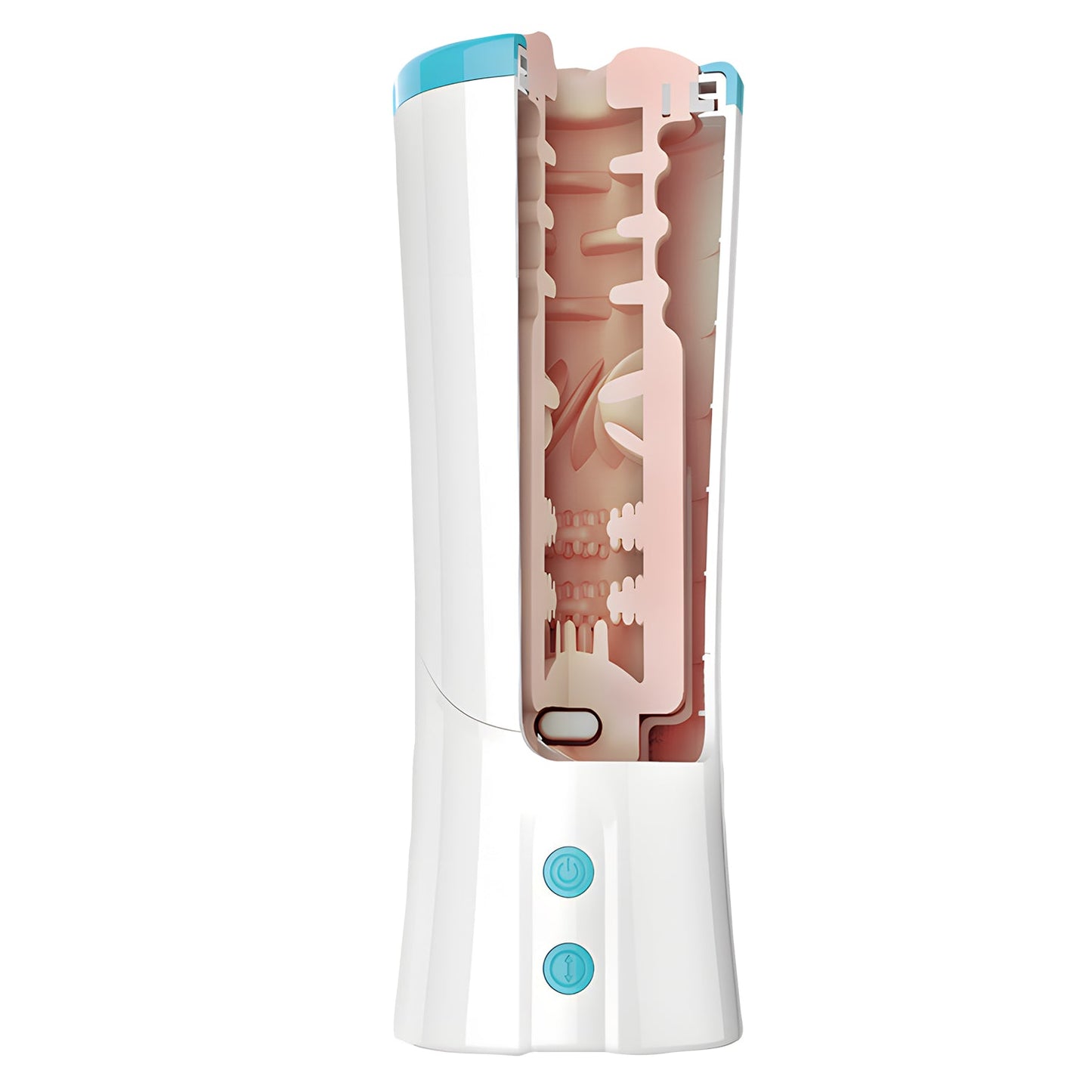 Pretty Love Aby Automatic Thrusting Masturbator with Sexy Talk White