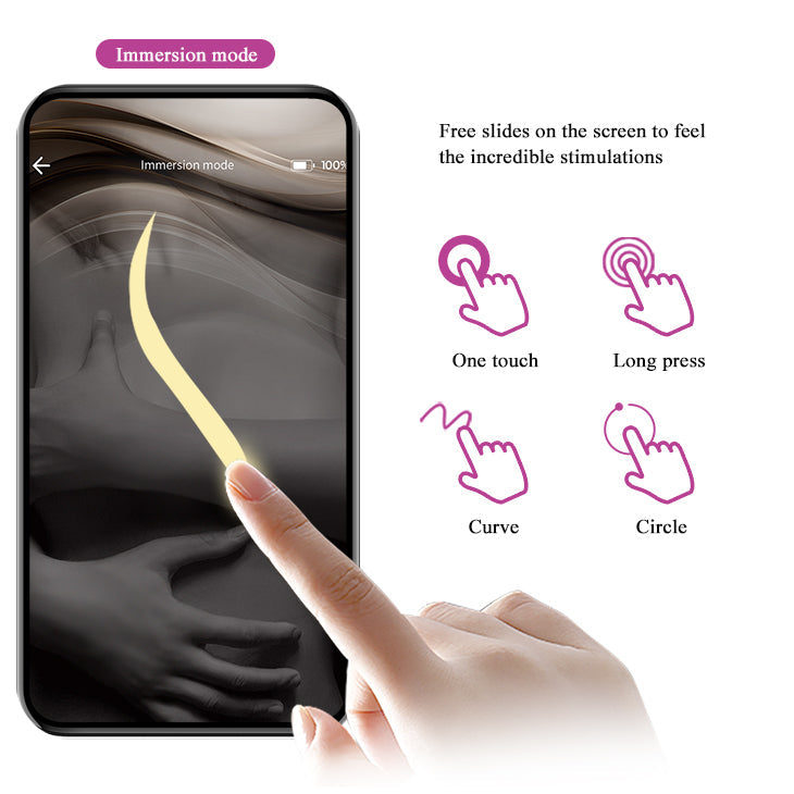 Pretty Love August App Controlled Couples Vibrator