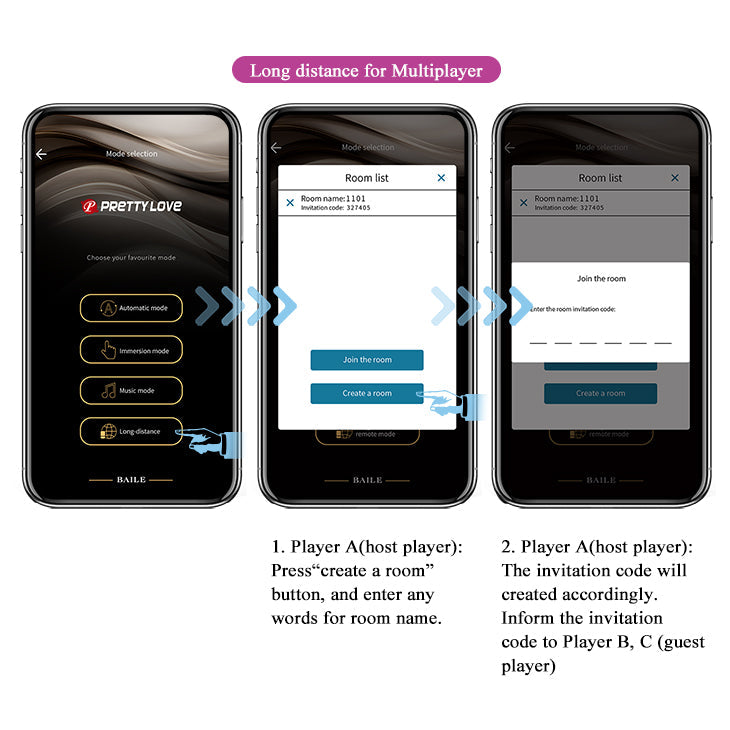 Pretty Love August App Controlled Couples Vibrator