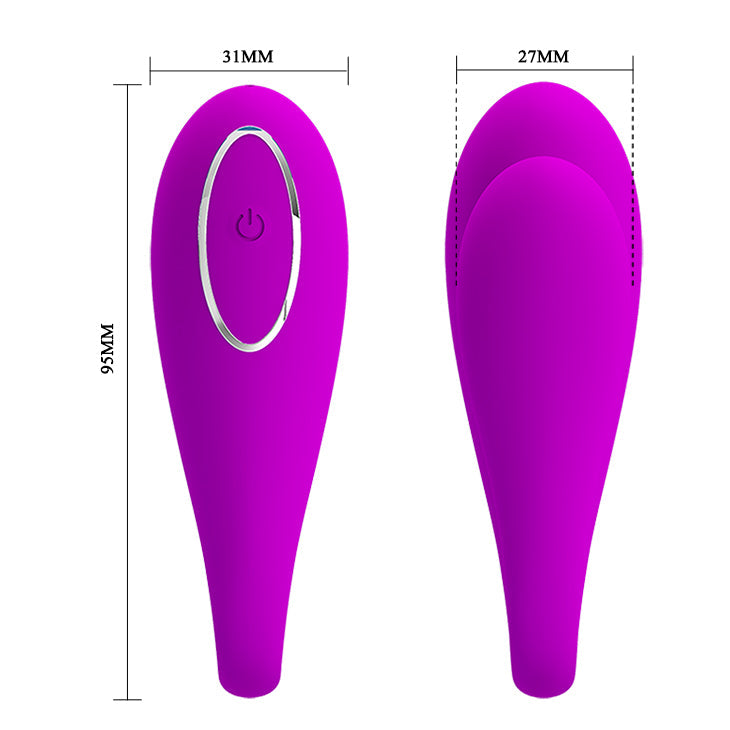 Pretty Love August App Controlled Couples Vibrator