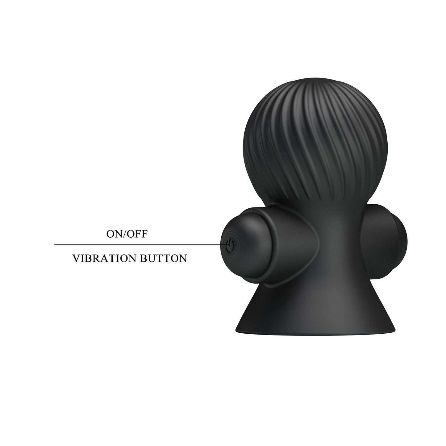 Pretty Love Nipple Sucker 12 Functions Rechargeable Bullets