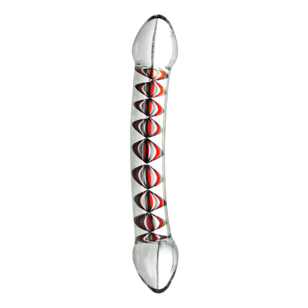 Prisms Erotic Glass Ajna Dual Ended Glass Dildo