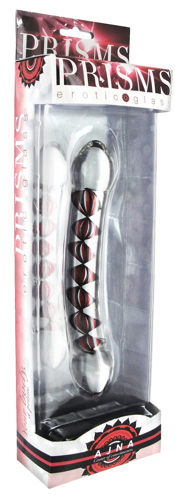 Prisms Erotic Glass Ajna Dual Ended Glass Dildo