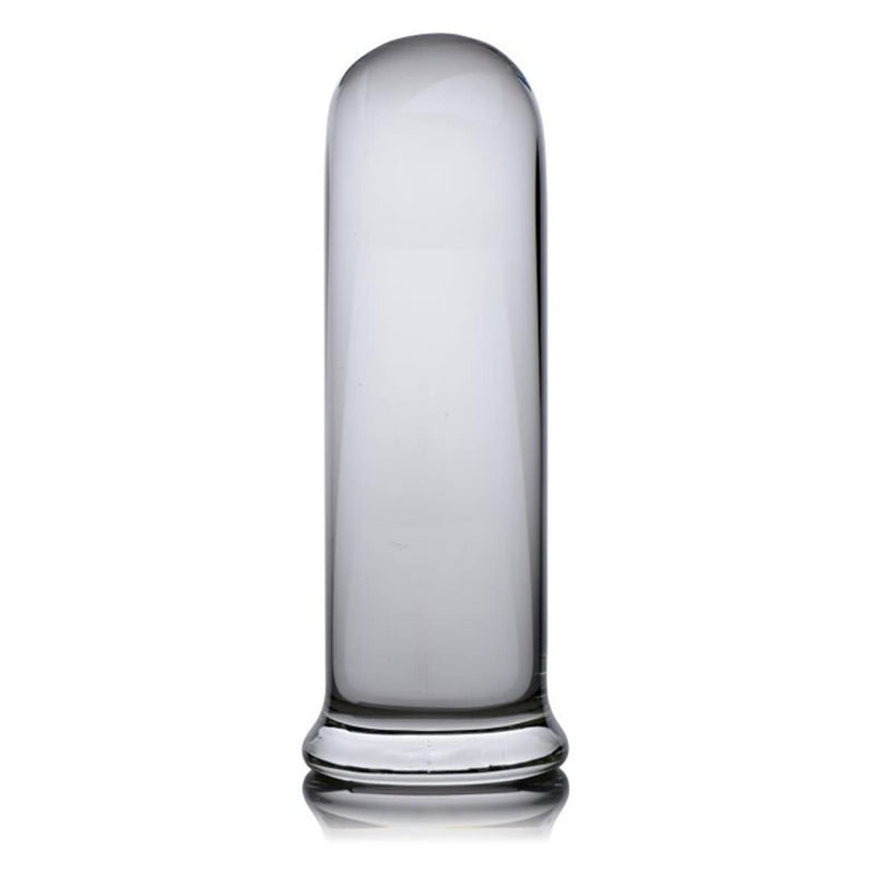Prisms Erotic Glass Pillar Large Cylinder Plug 6.5 Inch