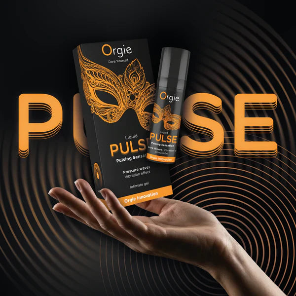 Orgie Liquid Pulse Pulsing Sensation Pressure Waves Intimate Gel 15 ML 0.5 FL OZ