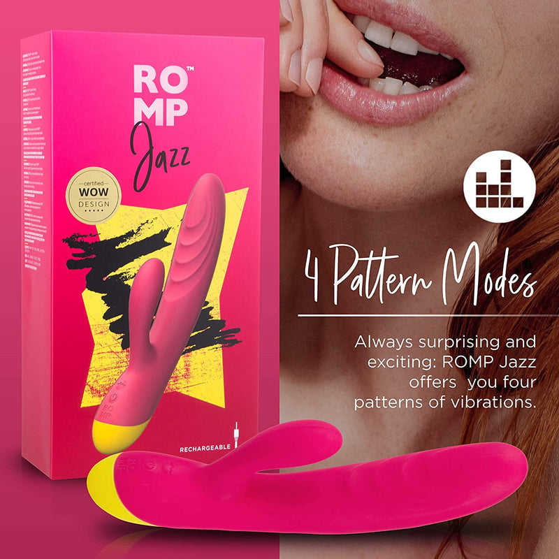 ROMP Jazz Rabbit Vibrator Berry (Limited Period Sale)