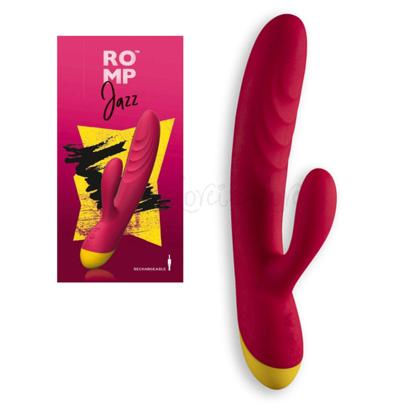 ROMP Jazz Rabbit Vibrator Berry (Limited Period Sale)