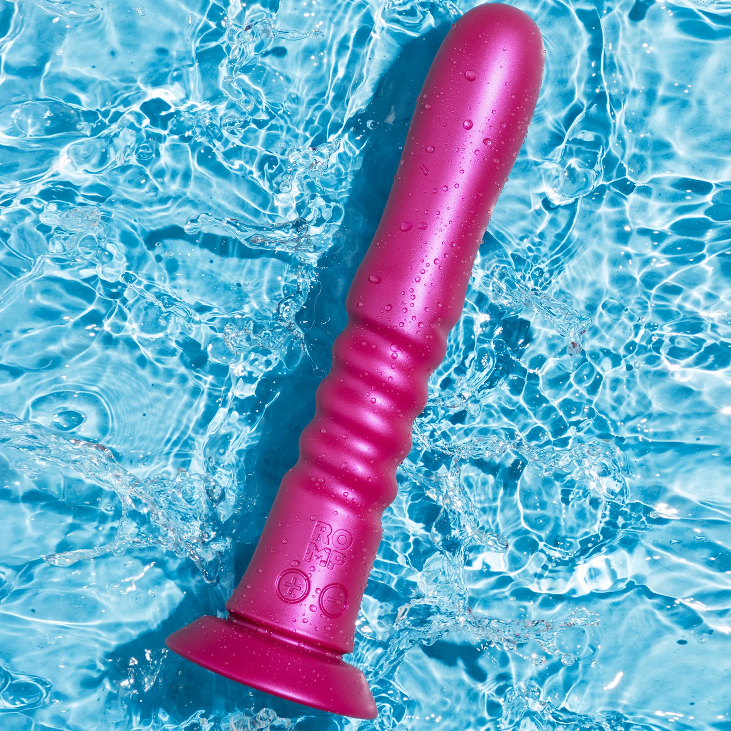 ROMP Jiggle Silicone Thrusting Vibrator 9 Inch