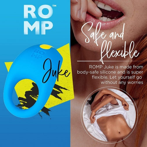 ROMP?Juke Rechargeable Silicone Vibrating Cock Ring