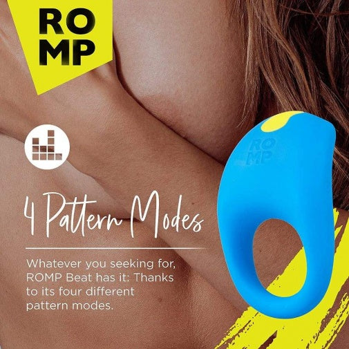 ROMP?Juke Rechargeable Silicone Vibrating Cock Ring