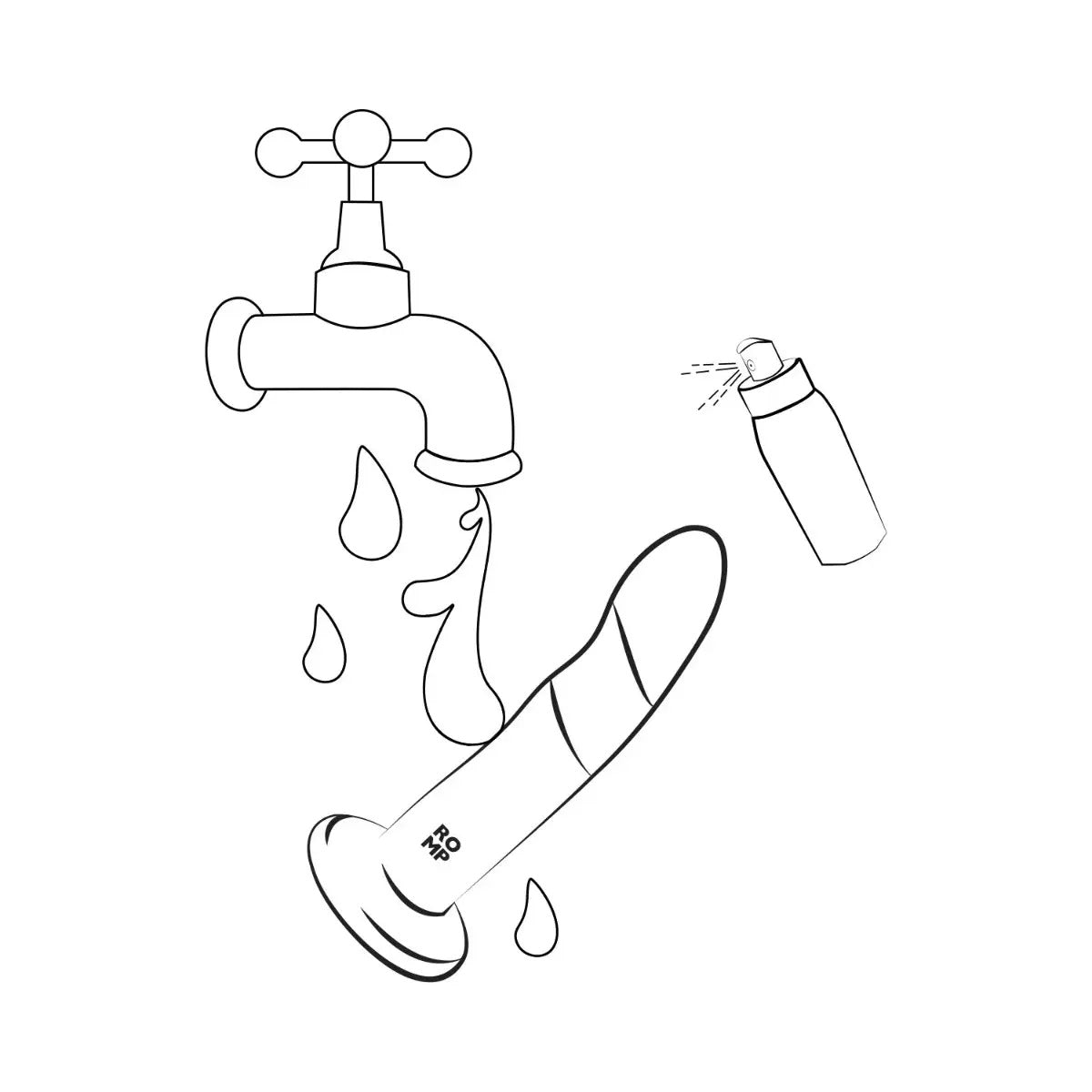 ROMP Piccolo Non-Realistic DIldo Hit The Right Note