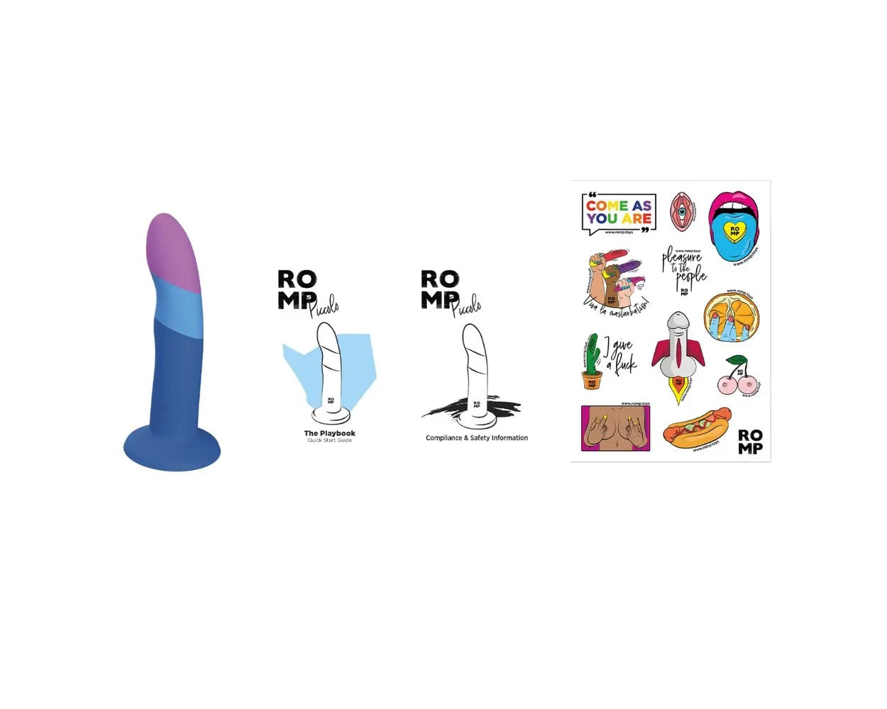 ROMP Piccolo Non-Realistic DIldo Hit The Right Note