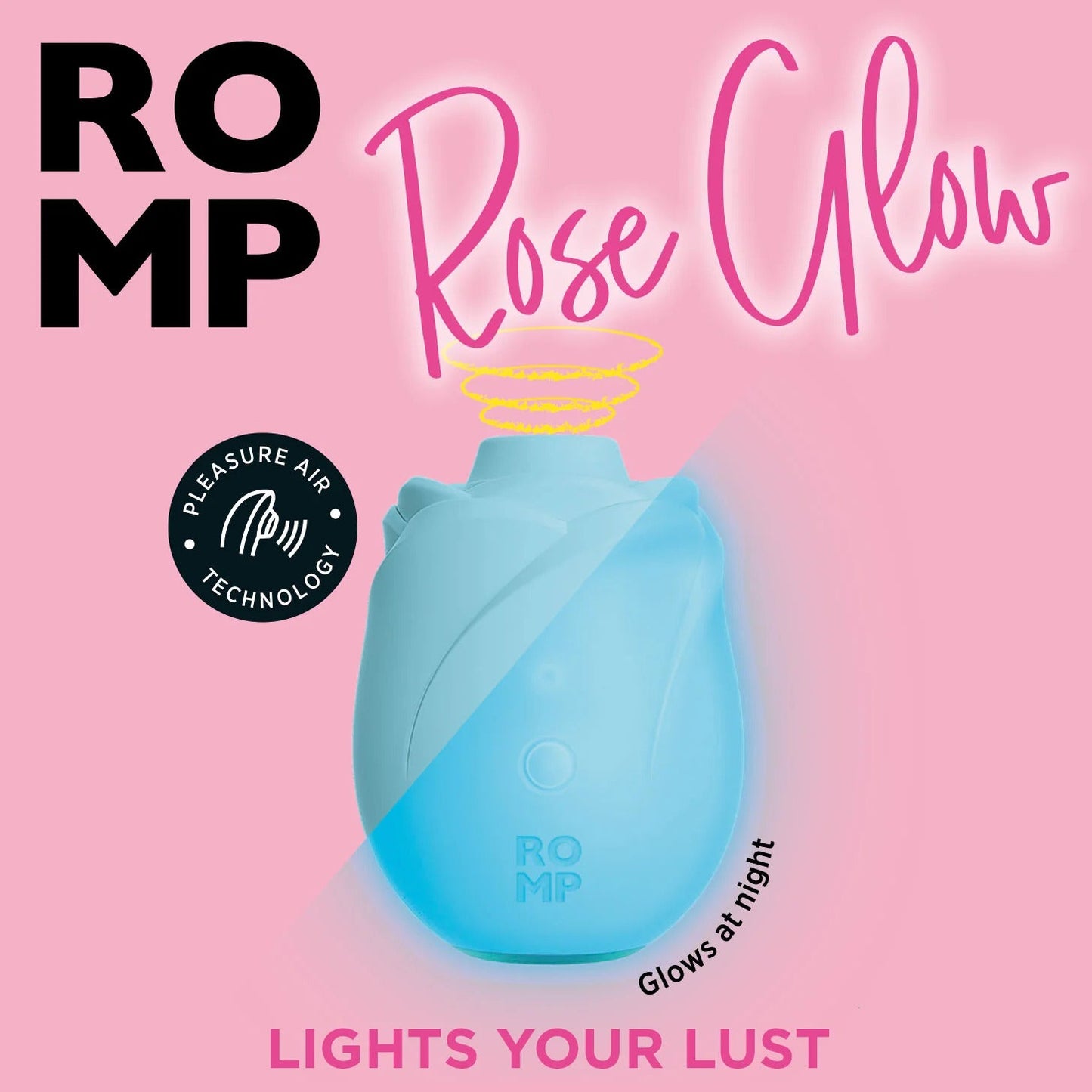 ROMP Rose Glow Rechargeable Clitoral Stimulator