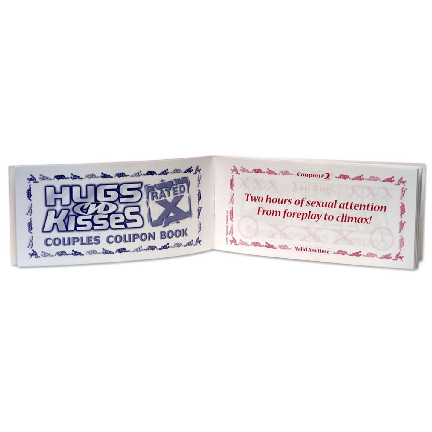 Rated X Hugs 'N Kisses Couples Coupon Book