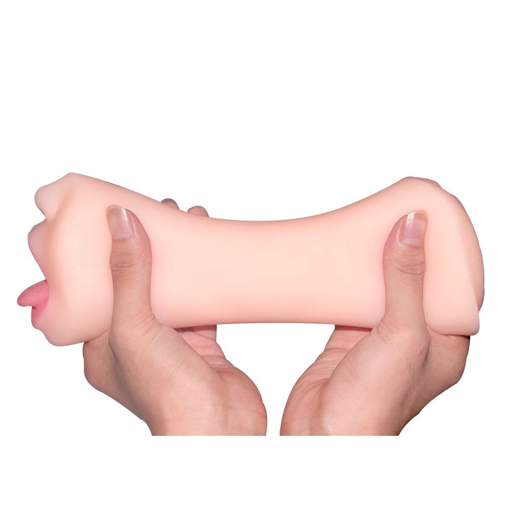 Realistic Double Ended Mouth and Vagina Onahole Masturbator 520 G