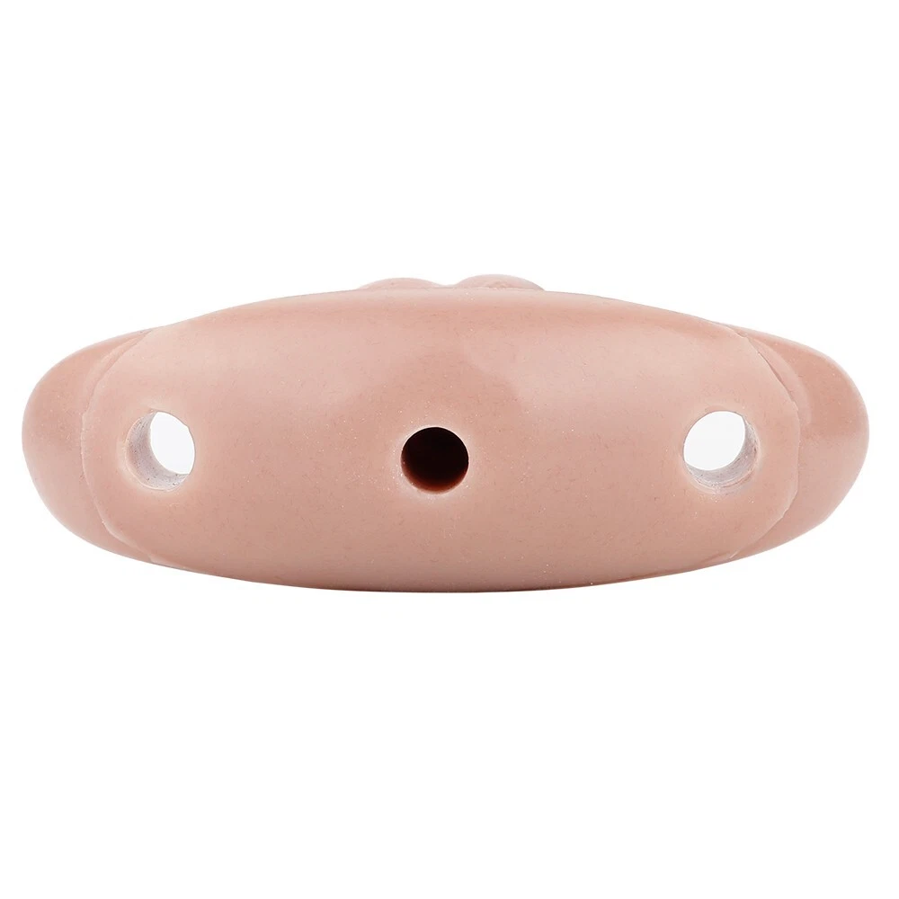 Realistic Knot Penis Liquid Silicone Anal Plug 5 Inch