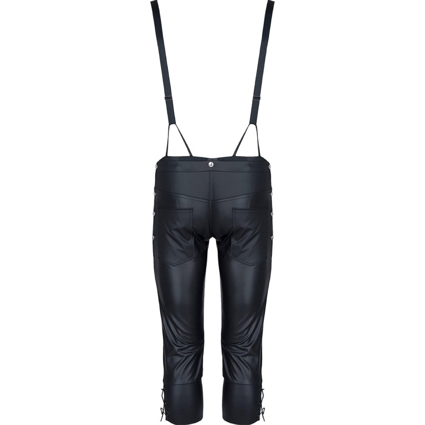Regnes Fetish Planet Lingerie Outlet 3/4 Men's Pants in Bavarian Style Black Small [SALE]