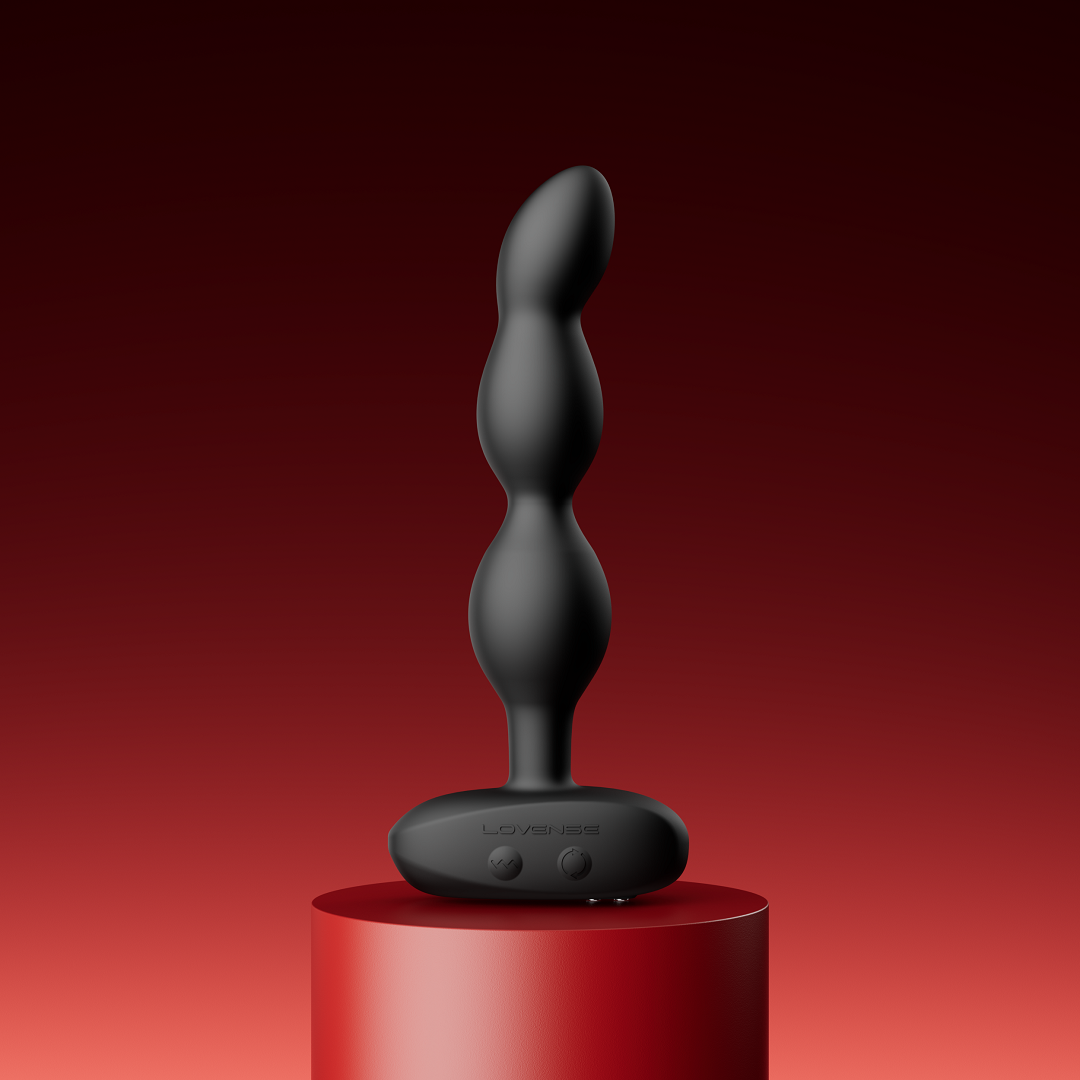 Lovense Ridge App-Controlled Vibrating and Rotating Anal Beads