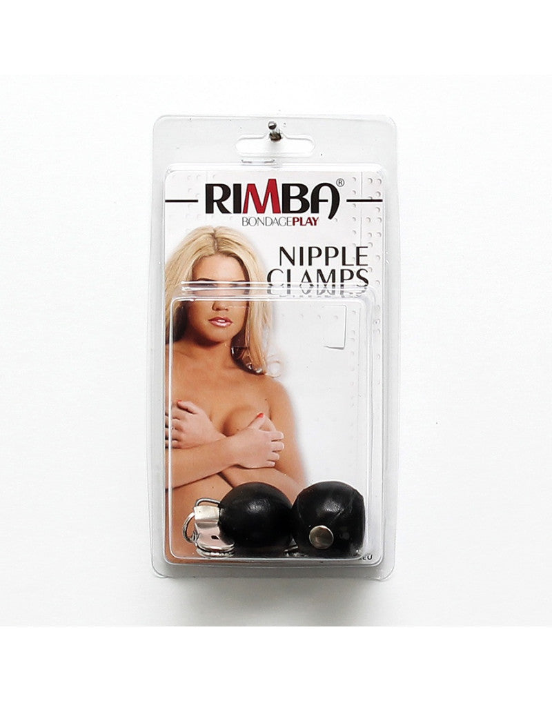 Rimba Nipple Clamps with 150g Weighted Ball RIM 7691 [Limited Time Offer*]