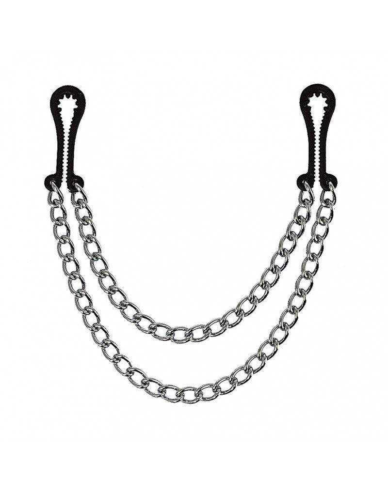 Rimba Plastic Nipple Clamps with Double Chain RIM 7701