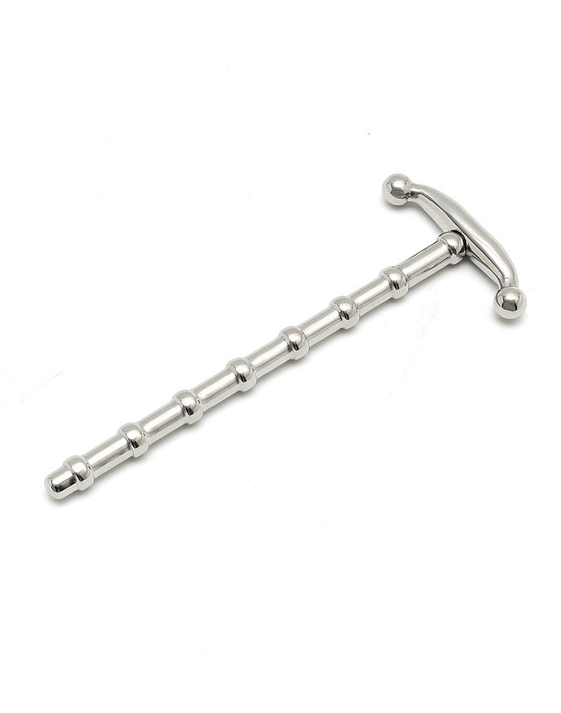 Rimba Stainless Steel Ribbed Urethral Rod RIM 8189