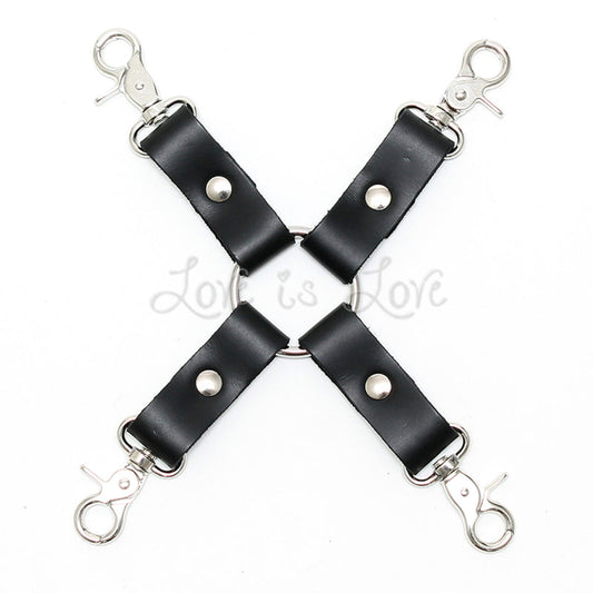 Rimba Leather Hogtie 4 Hooks RIM 8075