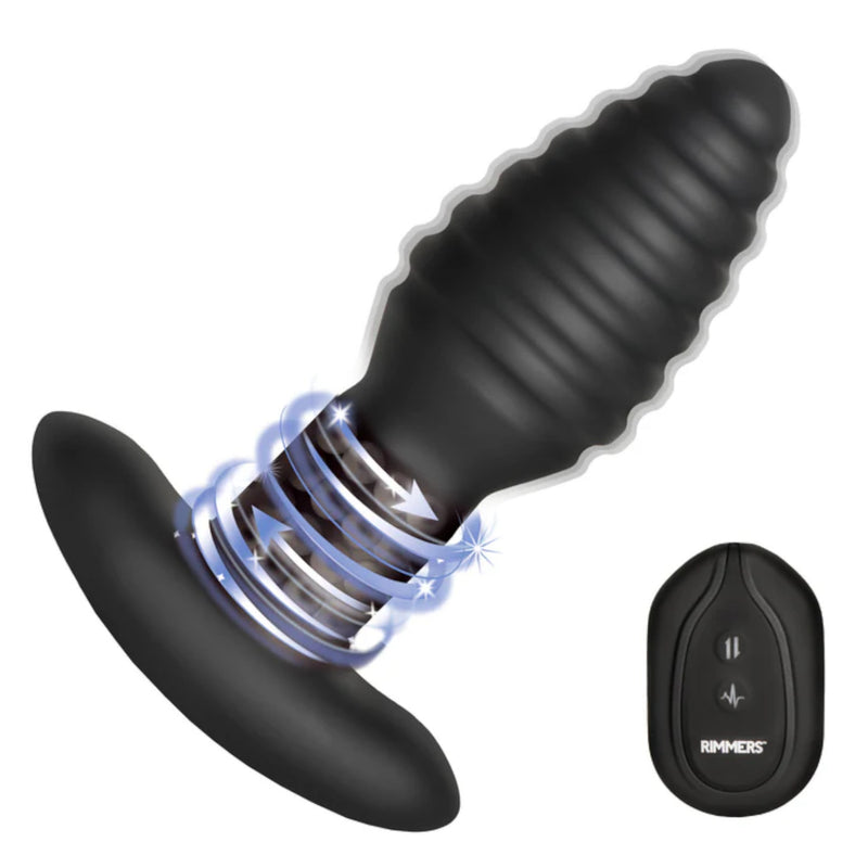 Rimmers Model-E Vibrating Rimming Plug With Remote Control