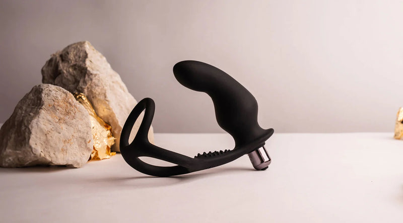 Rocks-Off Ro-Zen Pro Prostate Plug and Cock & Ball Ring [SALE*]