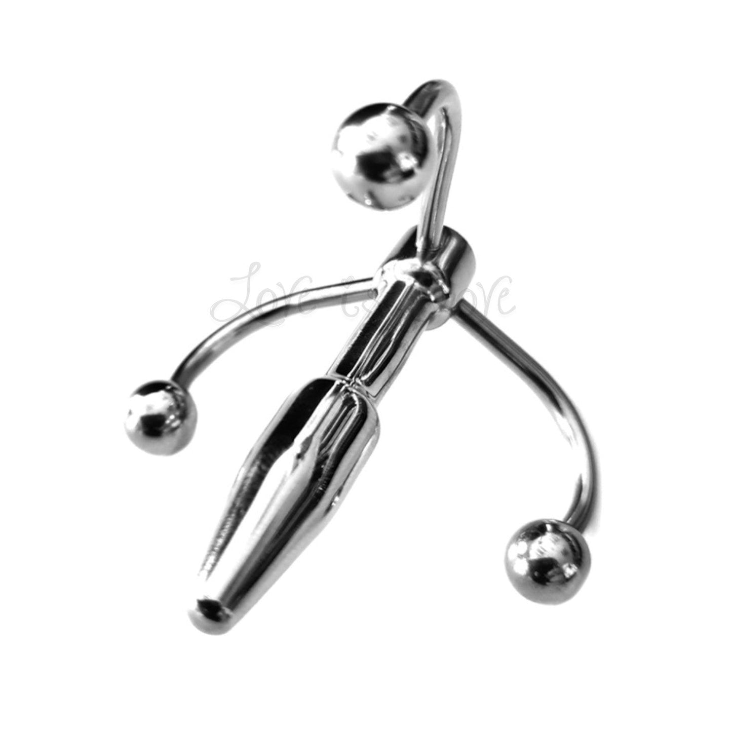 Rouge Crown Stainless Steel Penis Plug
