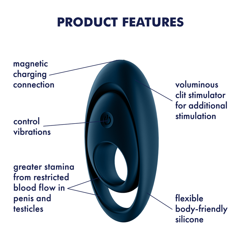 Satisfyer Glorious Duo Dual Cock Ring Vibrator