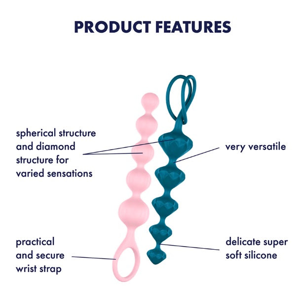 Satisfyer Super Soft Silicone Anal Love Beads
