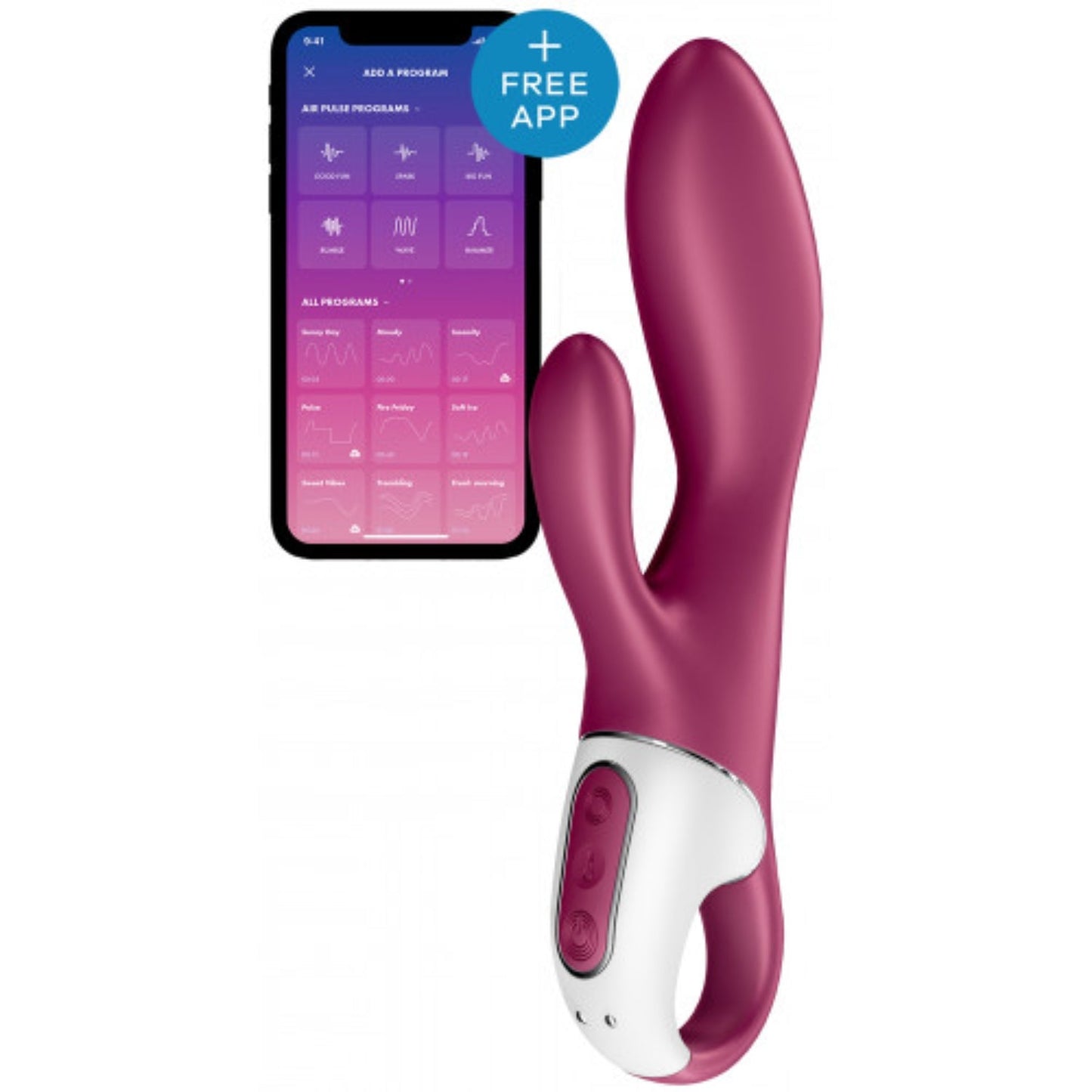 Satisfyer Heated Affair G Spot Vibrator Pink