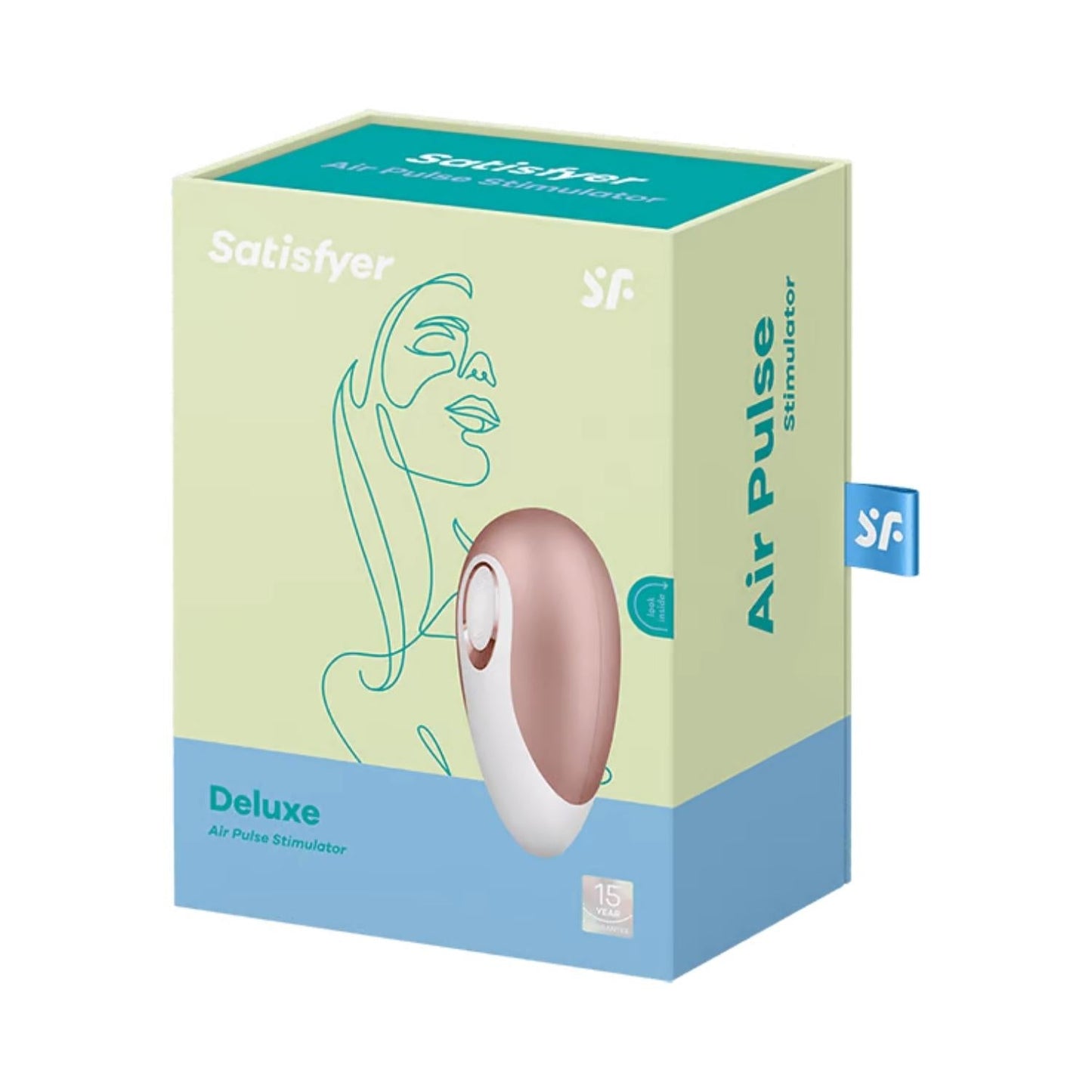 Satisfyer Pro Deluxe Rechargeable Clit Stimulator (Next Generation - New Version)