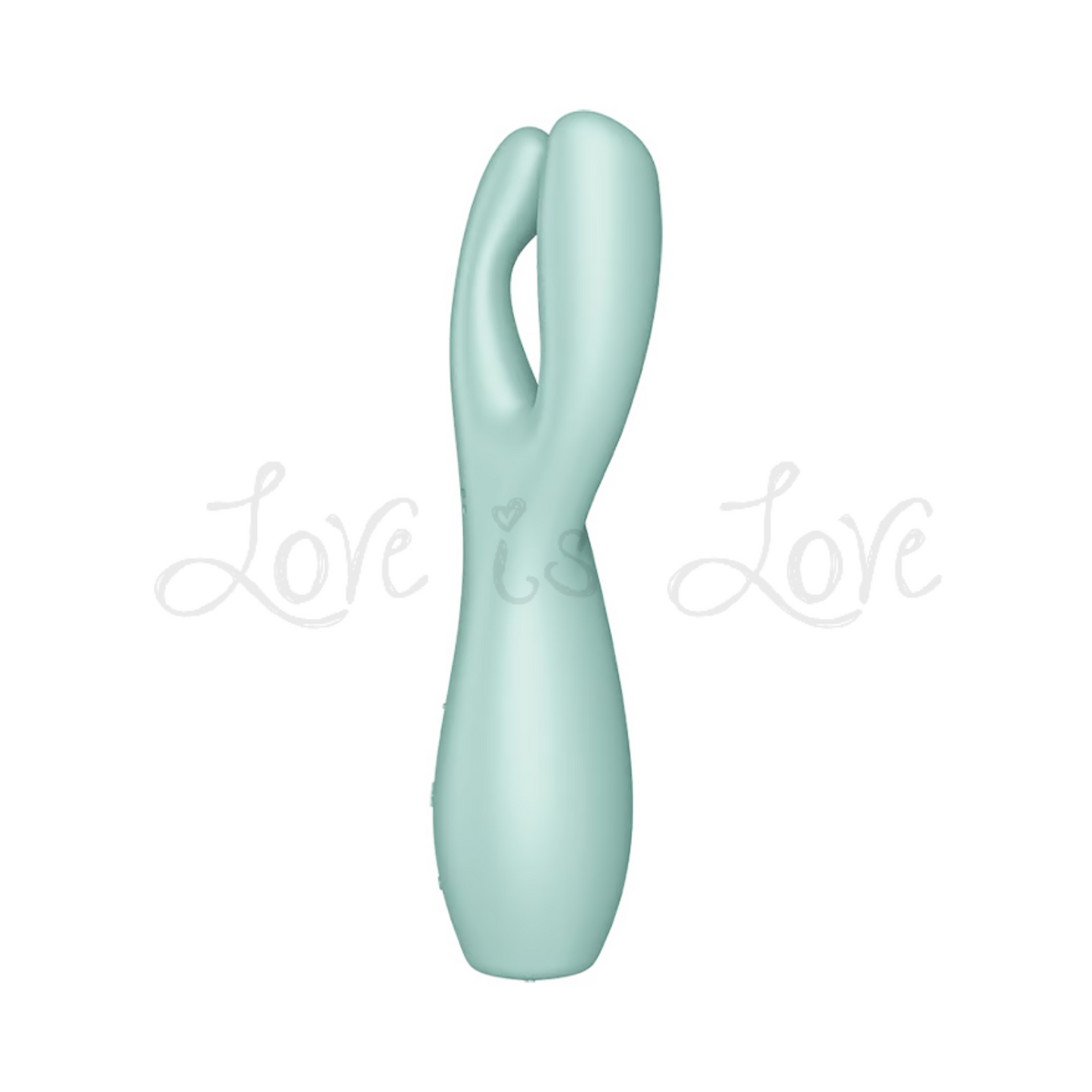 Satisfyer Threesome 3 VTriple Motors Clitoral Vibrator Mint (Authorized Retailer)[Limited Period Sale]