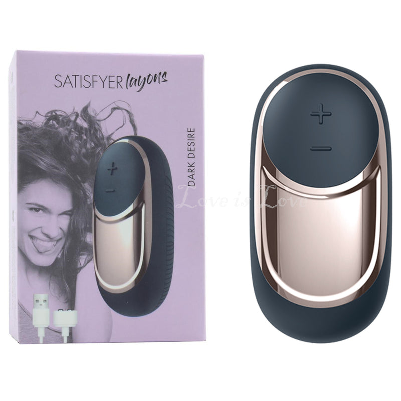 Satisfyer Dark Desire Lay-On Vibrator (Pre-Order Item)