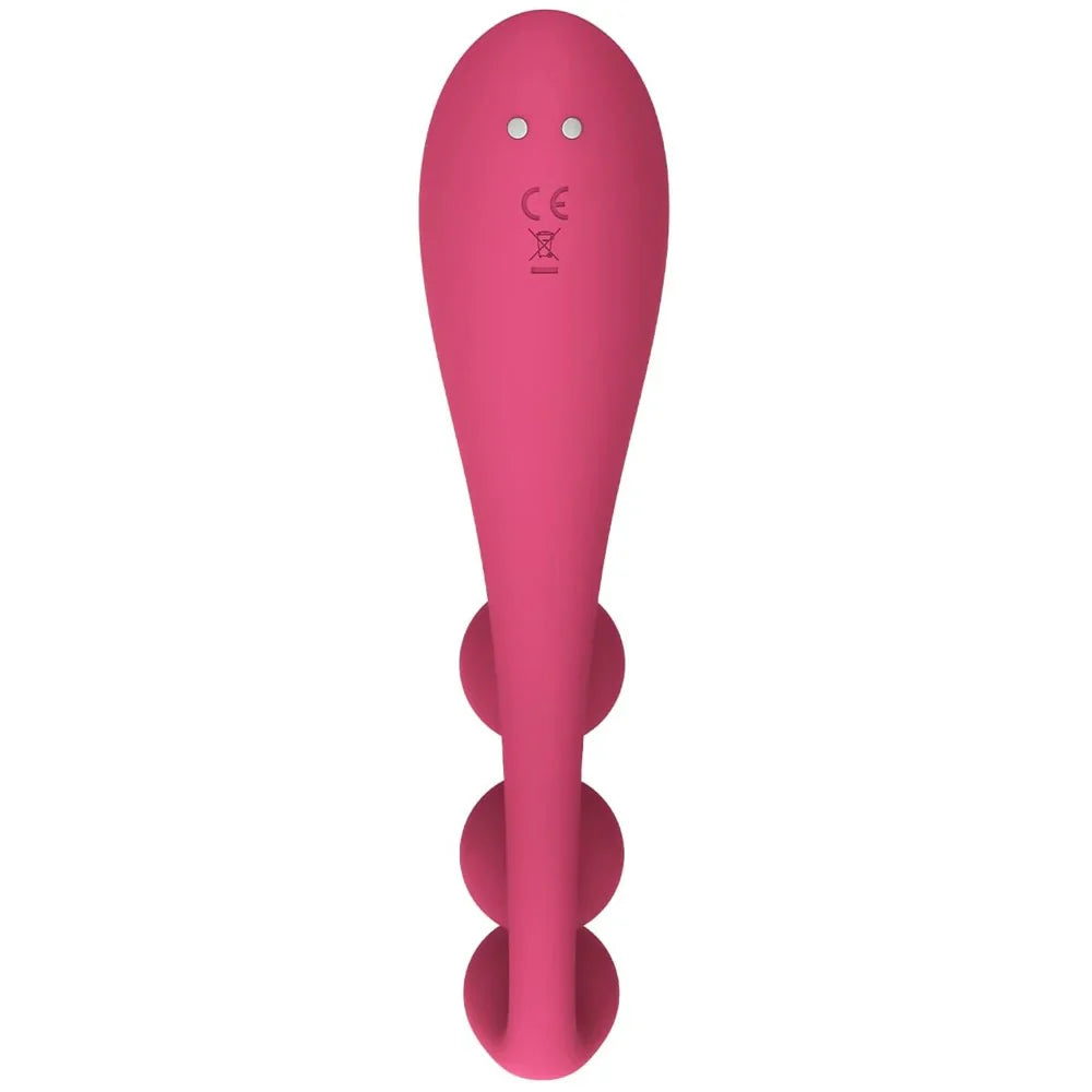 Satisfyer Tri Ball 1 Versatile Triple Stimulation Vibrator Red